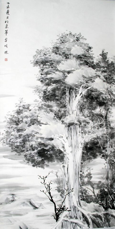 名家笔下的雪景花鸟作品,名家笔下的雪景花鸟欣赏