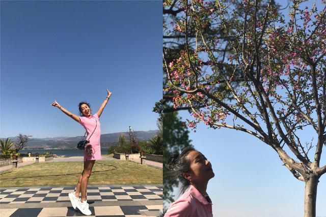 吉克隽逸与贝克汉姆同框，黑皮妞的时髦，就要跟纯色正面刚