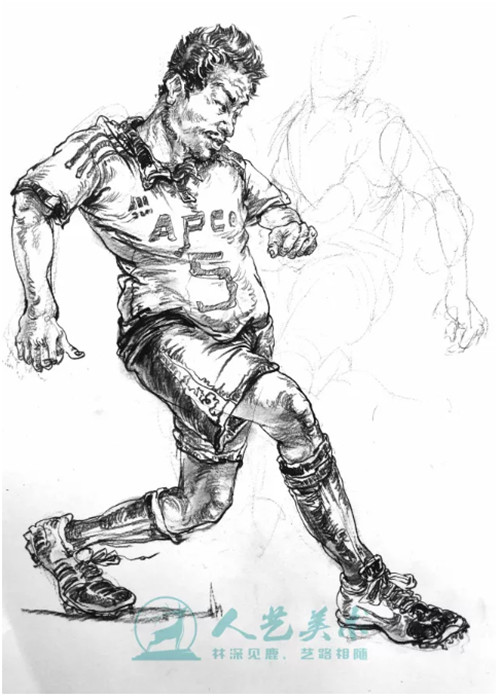 人艺画画,人艺美术速写