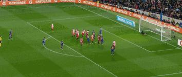 金特罗贴地斩2018,金特罗贴地任意球