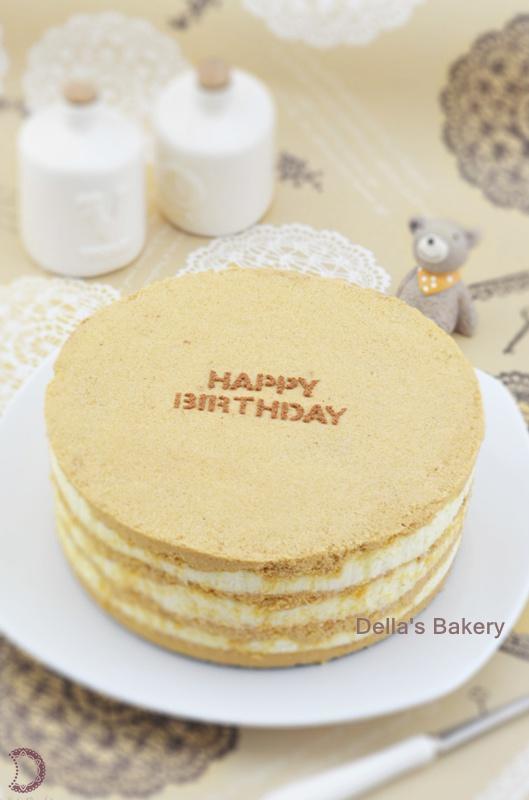 水果木糠蛋糕的做法,海洋风木糠蛋糕做法