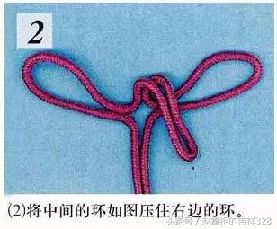 项链绳中间穿珠怎样打结不松,手机链串珠绳中间如何打结