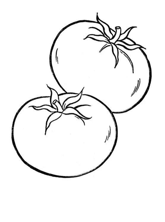 儿童简笔画蔬菜和水果,多吃水果蔬菜简笔画