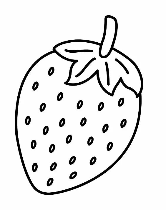 儿童简笔画蔬菜和水果,多吃水果蔬菜简笔画