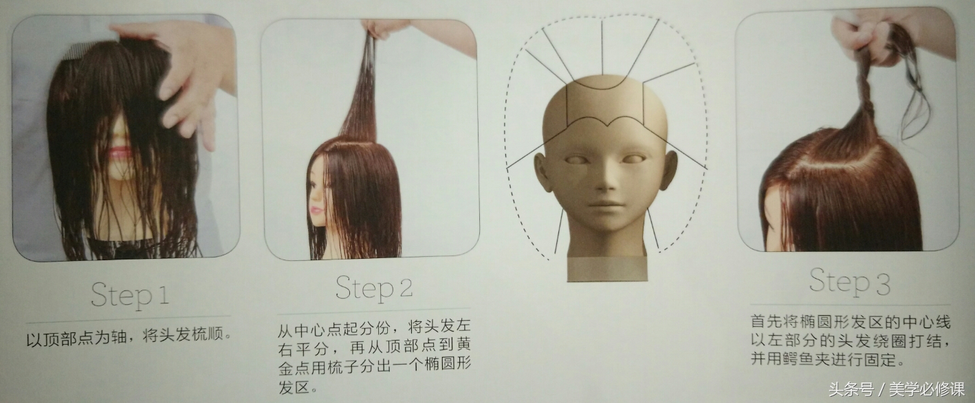 剪发教程波波头,剪发视频教程波波头