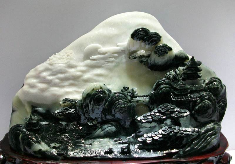 河南南阳独山玉,独山玉最漂亮的颜色