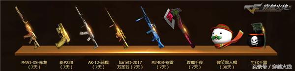 cf新活动打造神器,cf七周年如何免费领英雄级武器