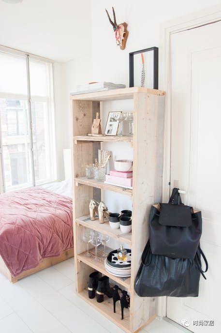 小户型房间少女系装修风格,年轻人简单装修家具设计