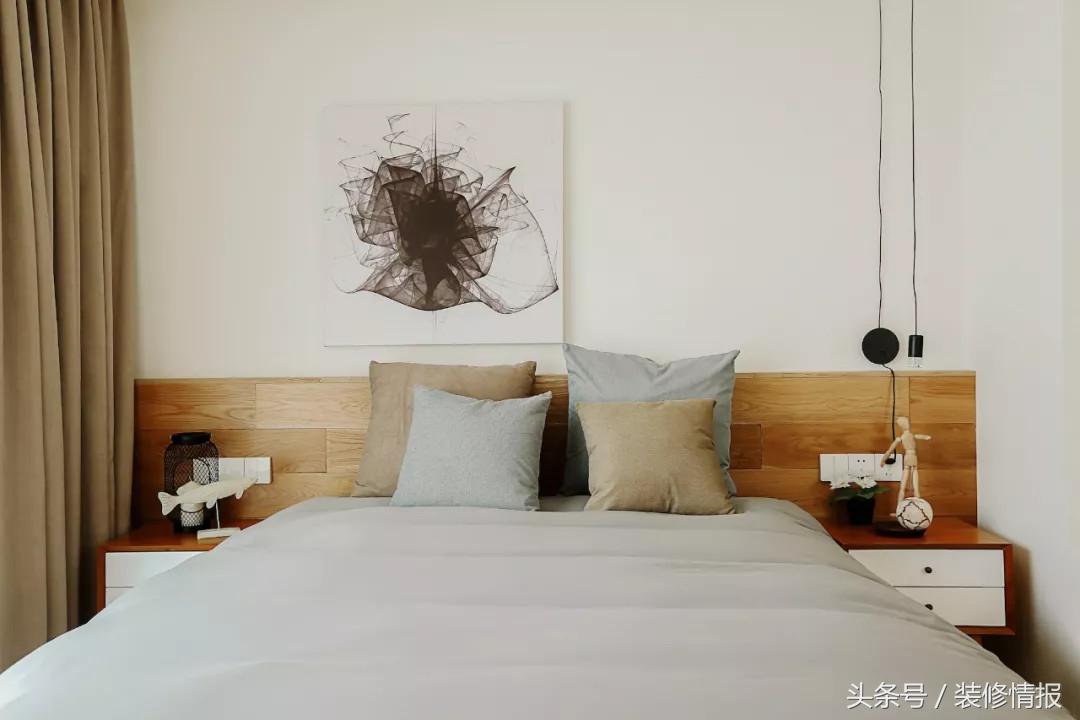 掉灰严重的墙怎么拯救,最实用最大气的卧室背景墙