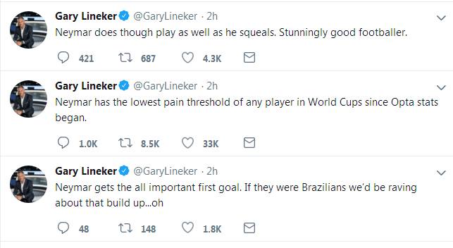 内马尔脚踝90度扭曲裁判判罚,内马尔在球场被踢