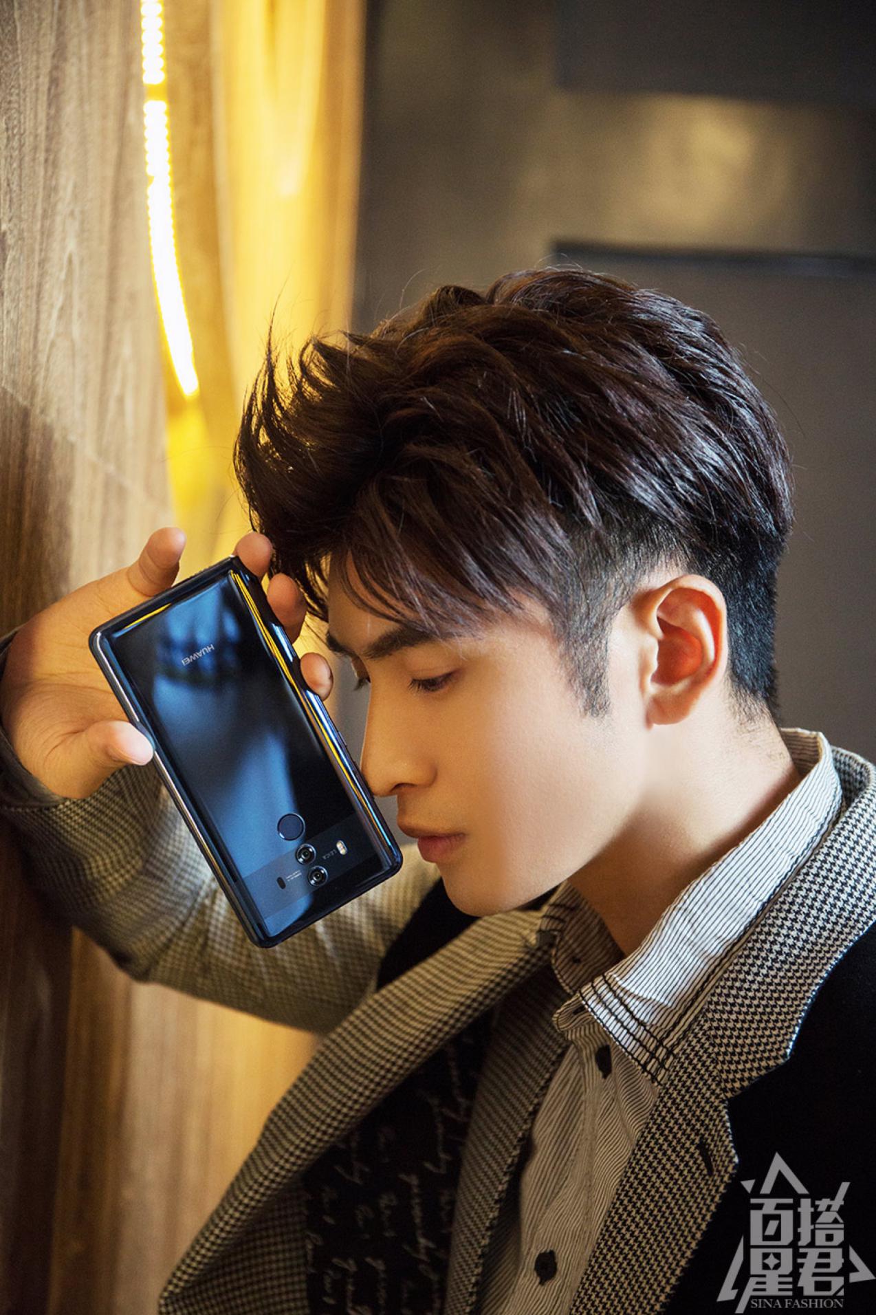 张云龙打call挡不住的颜值,张云龙华为手机