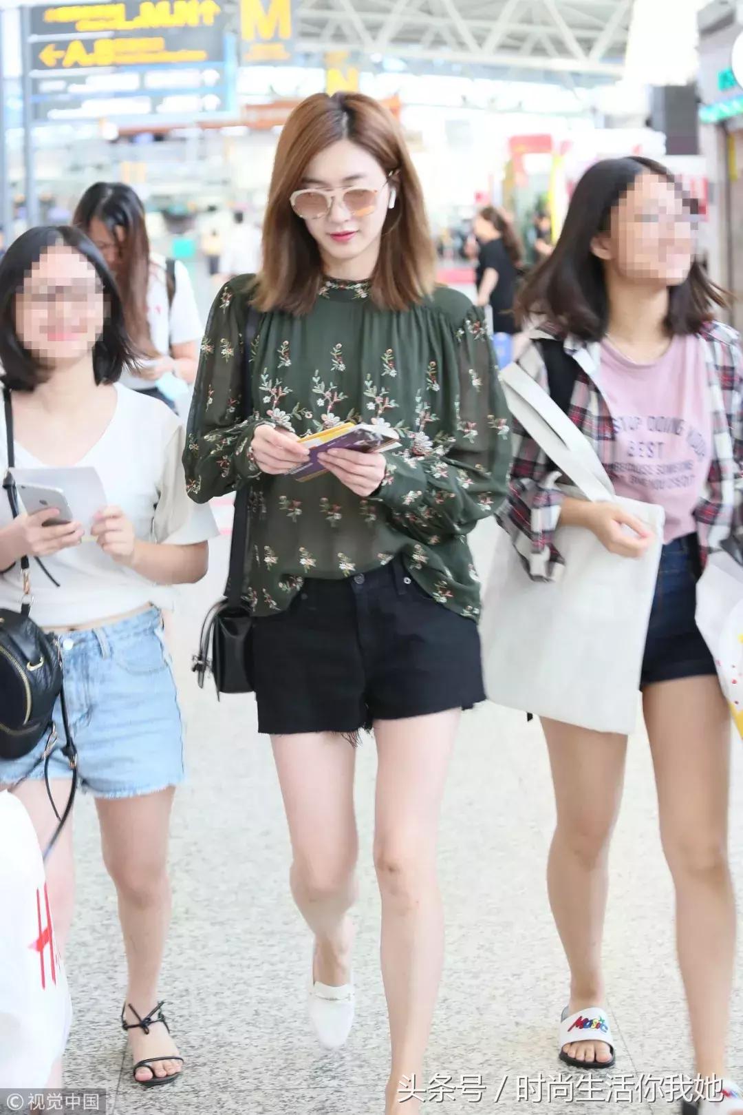何穗关晓彤穿衣搭配,怎样穿搭显瘦显高学生女11岁