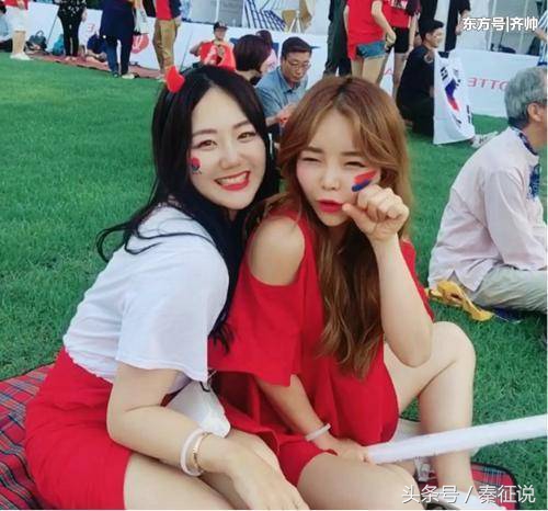 日本女球迷vs韩国女球迷,中韩女球迷惊艳亮相