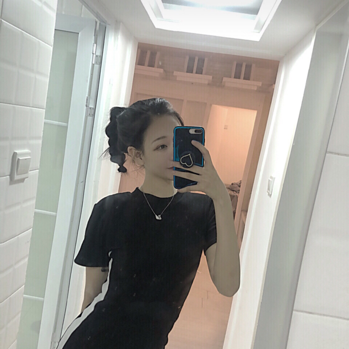 施华洛红天鹅项链好看吗,施华洛奇项链白天鹅