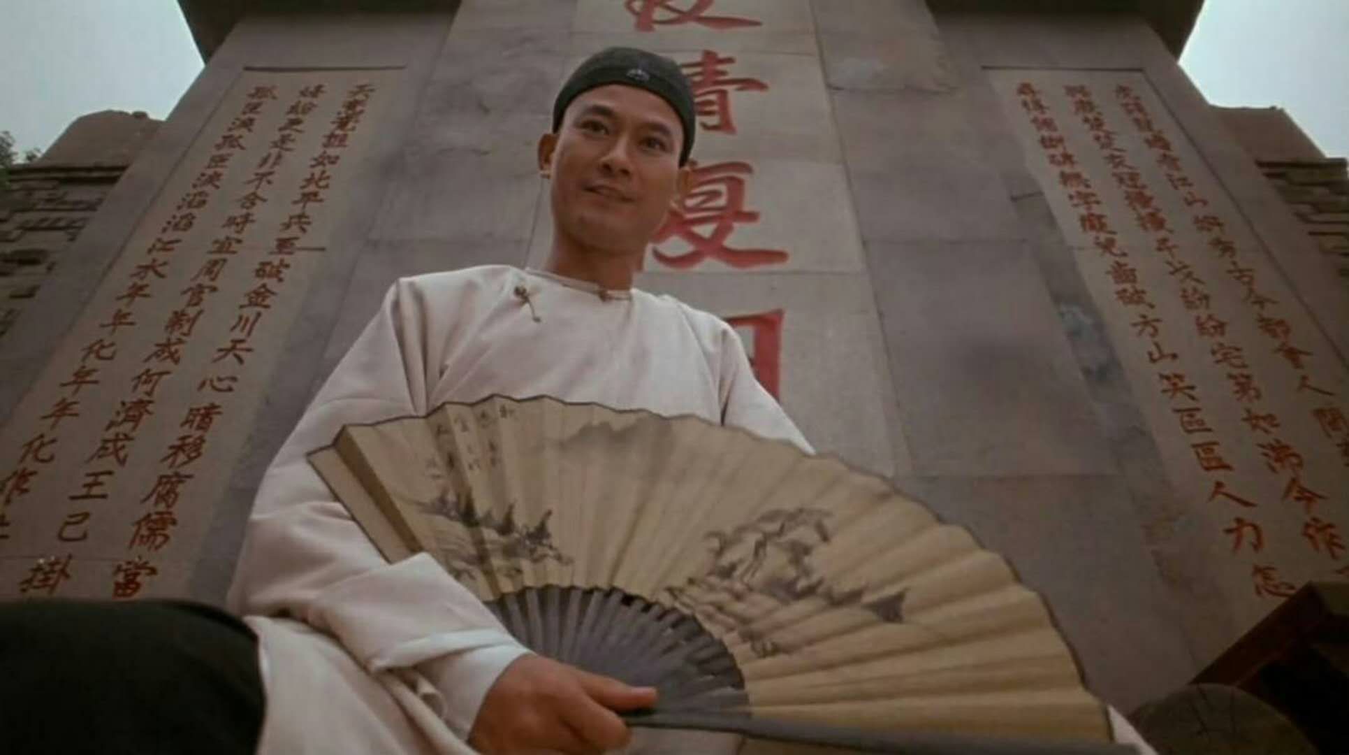 李连杰在赵文卓演反派的这部古装动作片里，搞笑天赋不输张卫健！