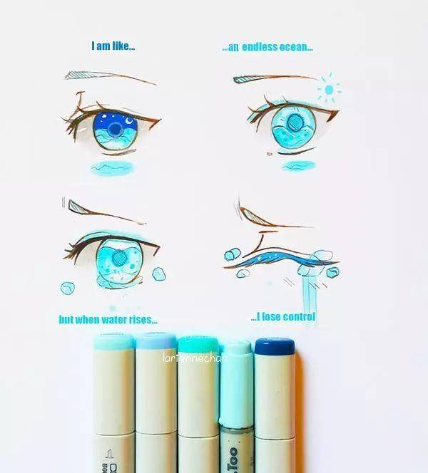 画眼睛的100种方式图片,画眼睛的100种画法怎么画