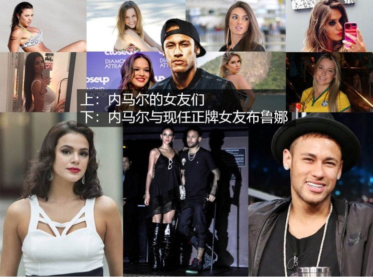 内马尔车内写真,内马尔和美女的图片