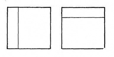 绘画构图学学习笔记连载4,绘画横构图竖构图