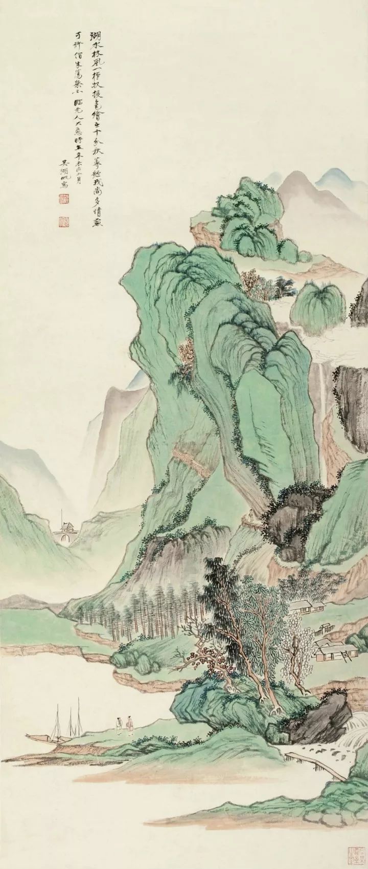 吴湖帆画,吴湖帆收藏过的字画
