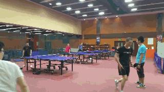 乒乓球挑高球怎么接,乒乓找球位