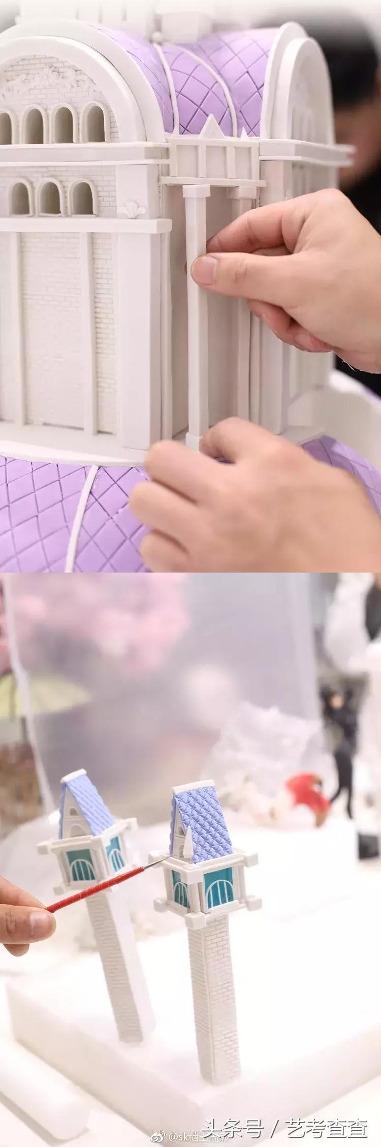 她做的甜品超级治愈,古风美人蛋糕