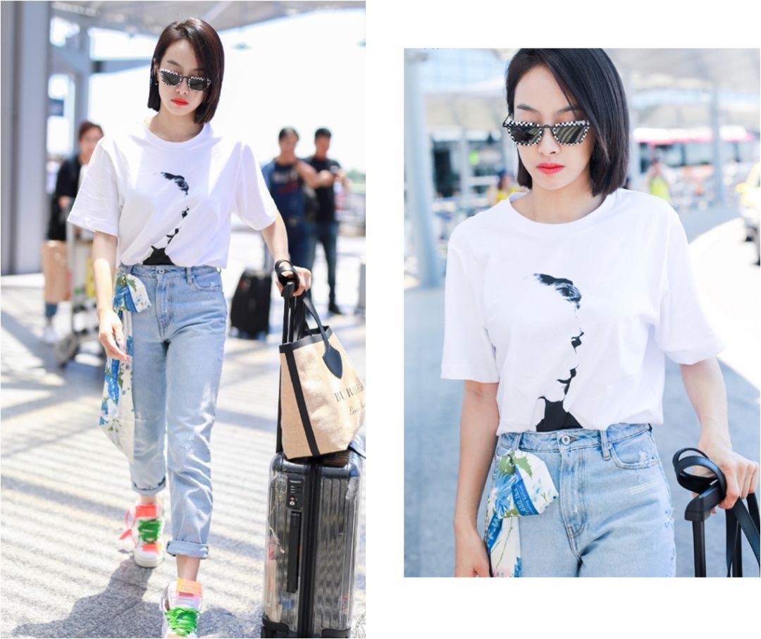 吴昕时尚穿搭夏季,吴昕迪丽热巴时尚穿搭