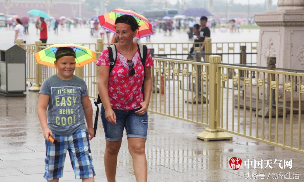 北京的我心中有海，没有避雨神器的古人怎么办？
