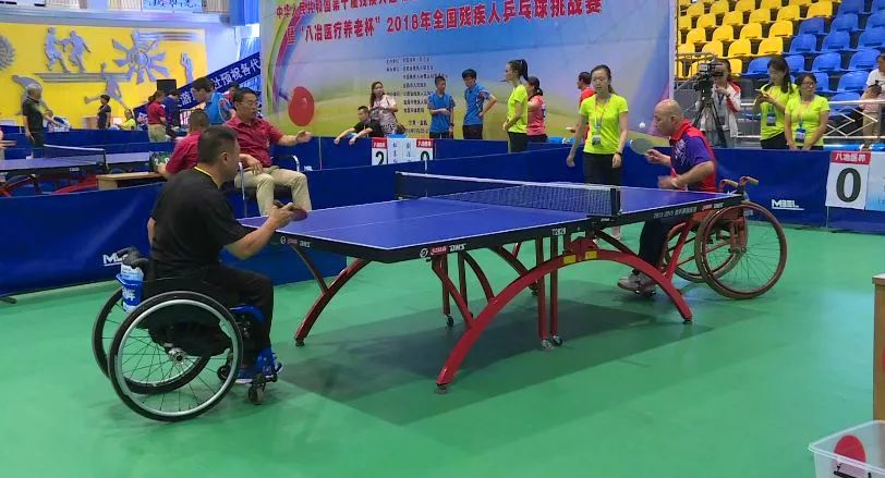 2017全国残疾人乒乓球锦标赛,甘肃残疾人乒乓球赛