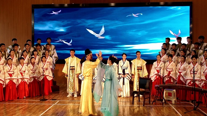 西安市第六十六中啥样子,西安市第六十六中元旦