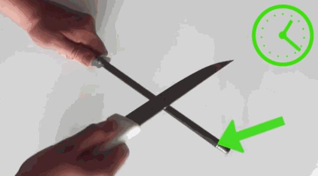 生活小窍门：菜刀变钝了怎么办？