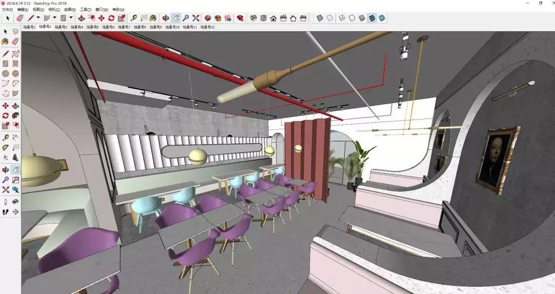 怎么让sketchup不卡,用sketchup不谨慎屏幕变颜色了