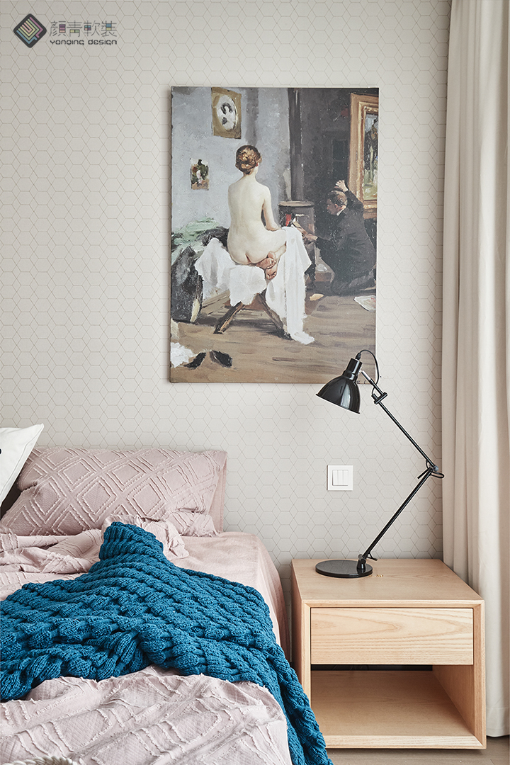 江景豪宅10万装出北欧风,北欧风刚需房设计