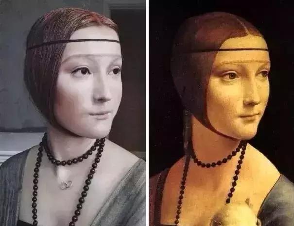 27岁重庆妹子化妆成蒙拉丽莎,重庆妹子化妆