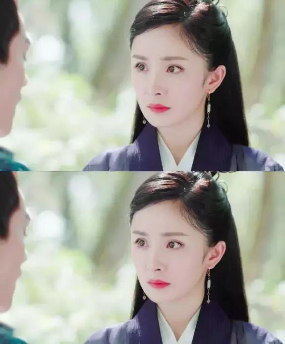 杨幂全脸脂肪填充图片,杨幂胎毛发际线教程