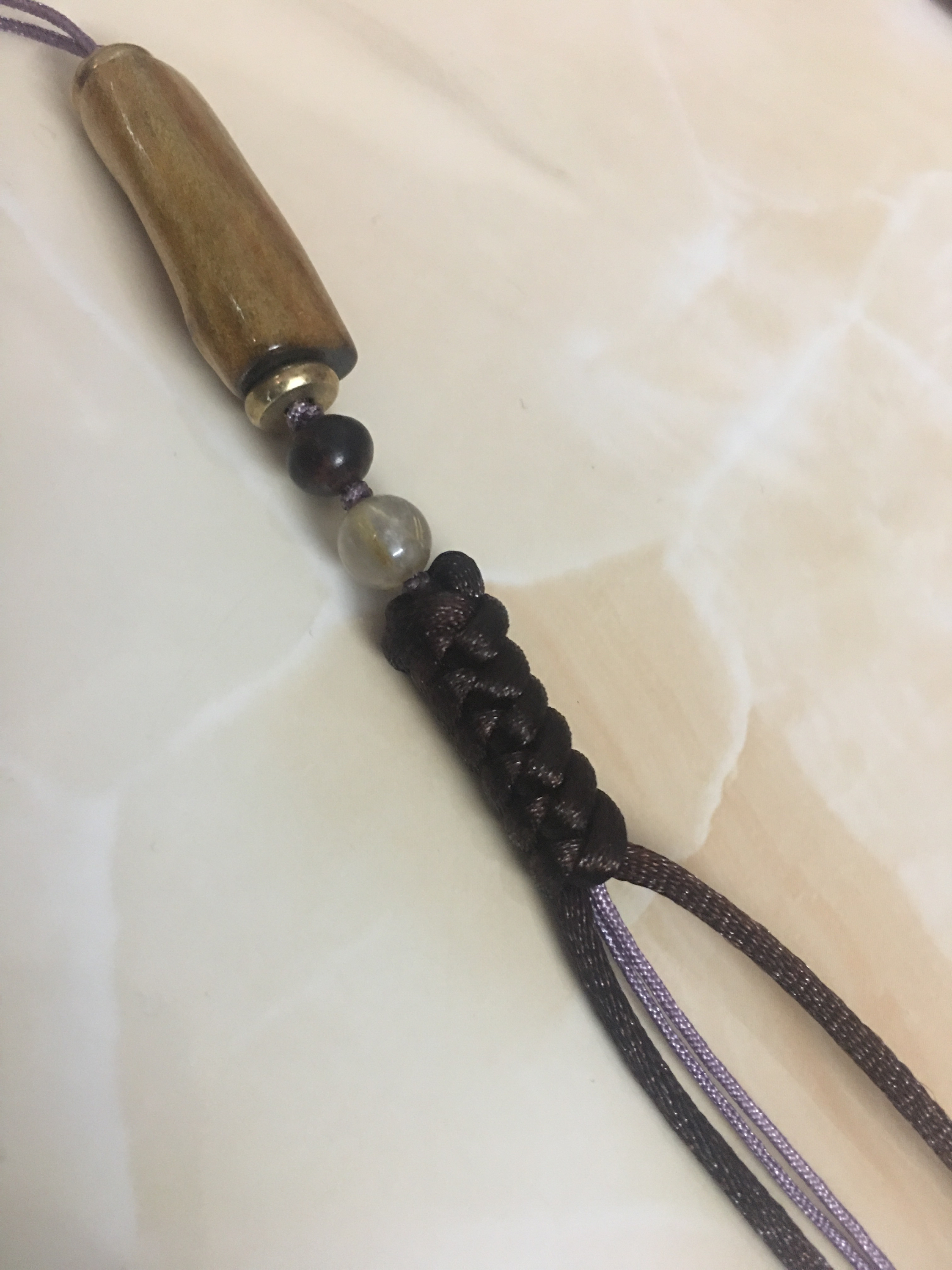 金丝圆珠手链编法,金丝柳管状手串