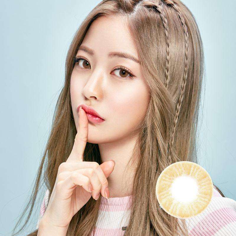 戚薇美瞳最新,美瞳戚薇同款棕色