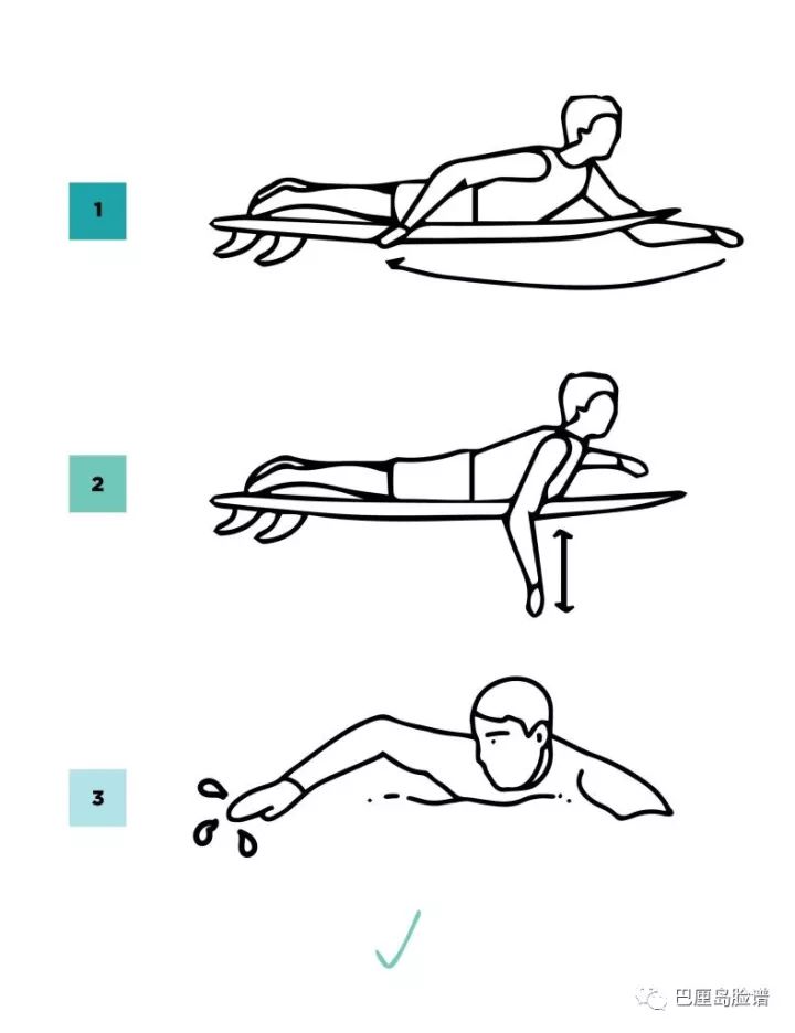 冲浪划水的技巧,冲浪教学海上冲浪区别