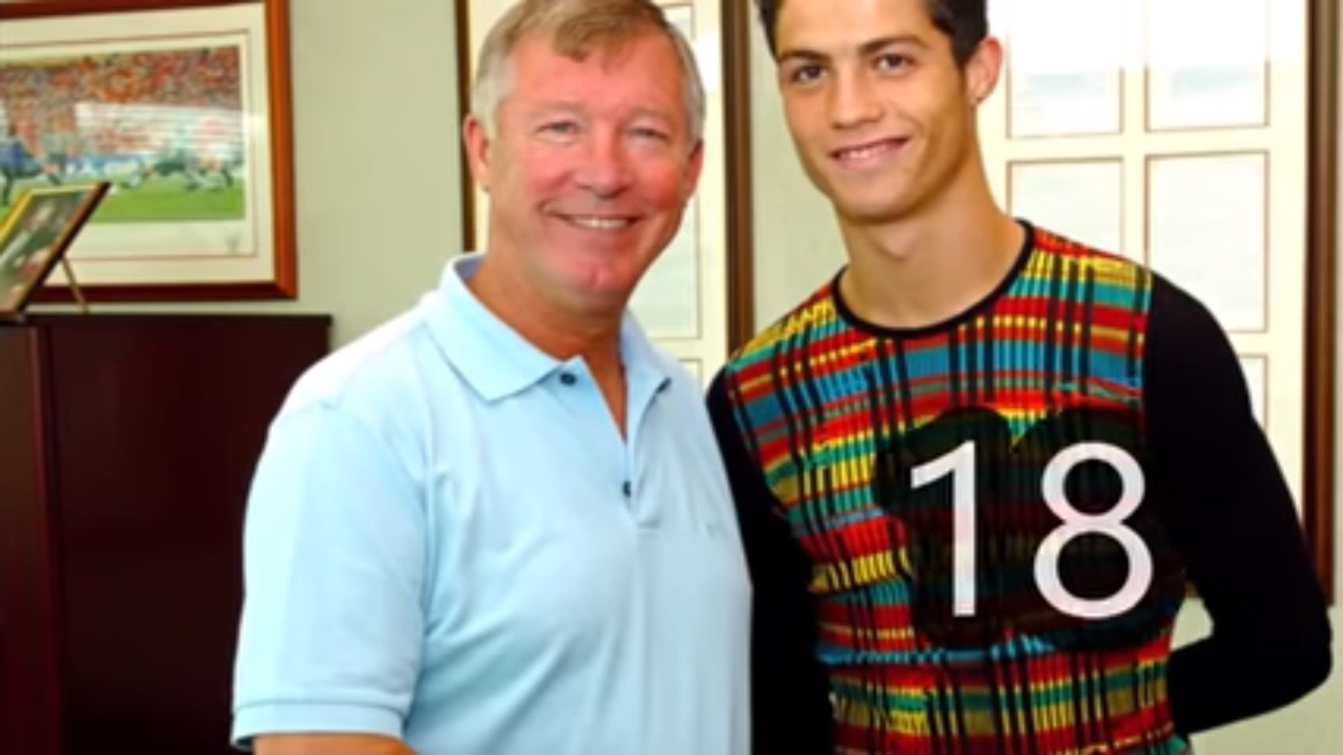 19岁的c罗腿部力量有多强大,c罗18岁-39岁合集