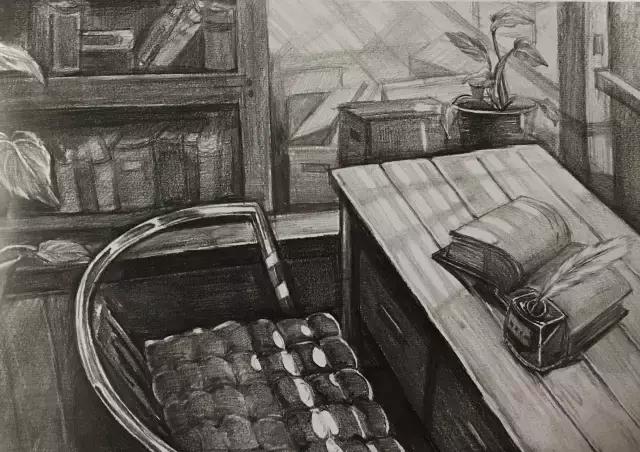 清华美院校考设计高分试卷,清华美院素描高分试卷