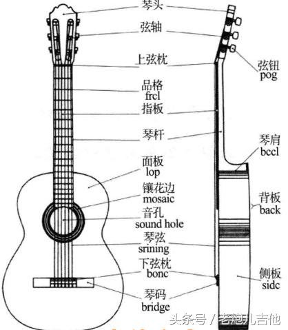吉他教学入门零基础弹法教程免费,吉他和弦教学入门零基础弹法图片