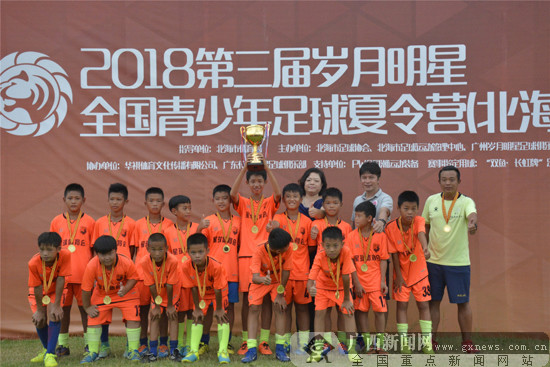 全国第二届青少年足球北海赛区,北海市全国青少年足球冬令营