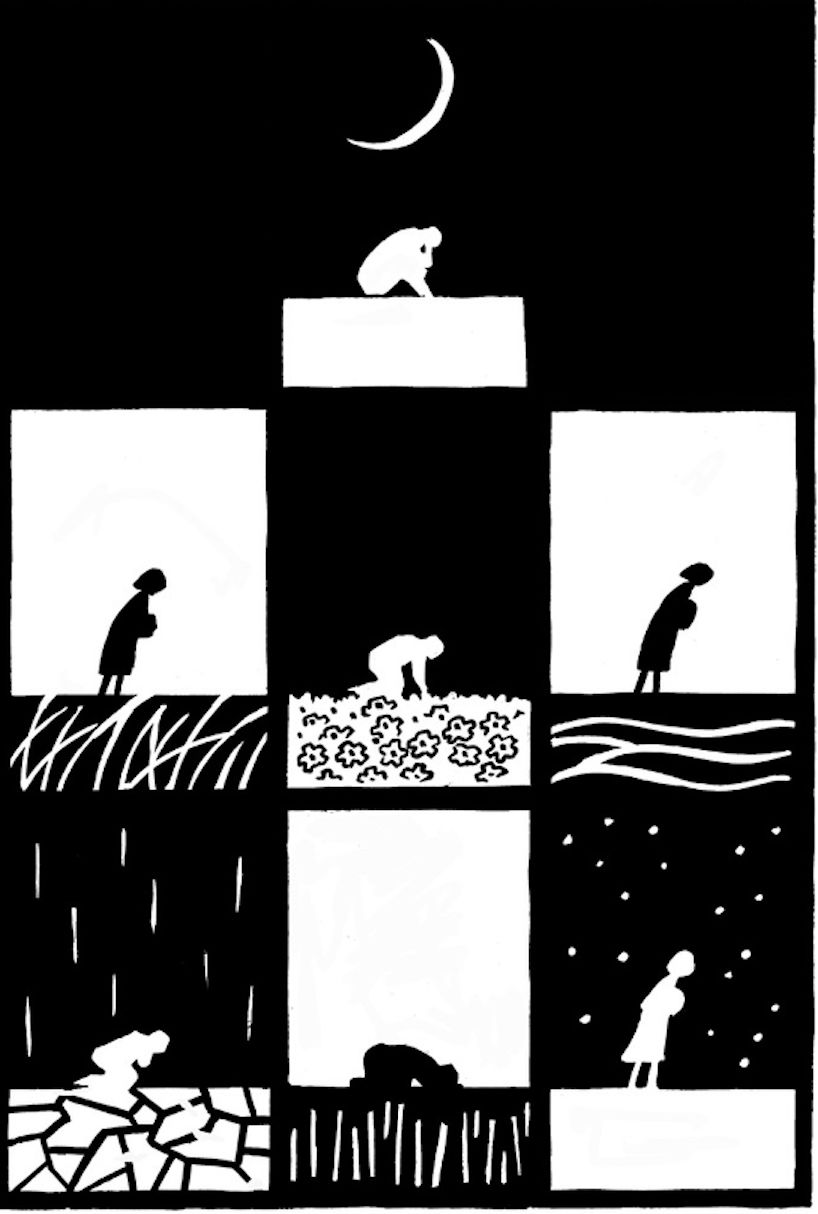 毒打、强奸、*虐性**……他把一个女人的真实故事画成漫画，看到第几张你哭了？