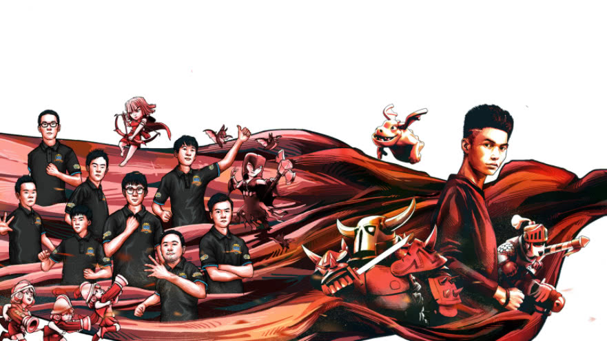 皇室战争亚运会中国参赛选手,亚运会电竞选手与其他运动员