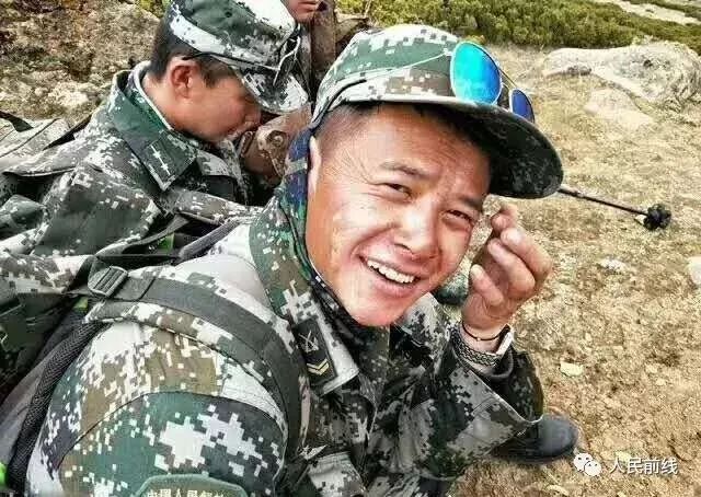 西藏军人真实照片,墨脱边防军人真实照片