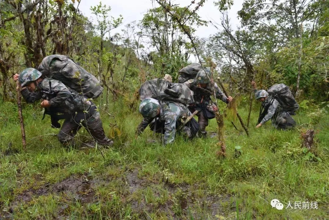 西藏军人真实照片,墨脱边防军人真实照片
