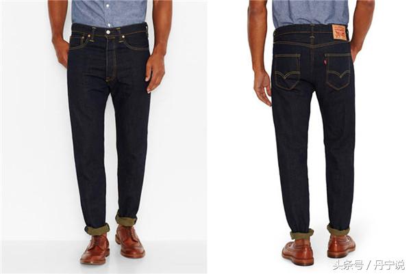 李维斯505裤型,李维斯505牛仔裤上身效果