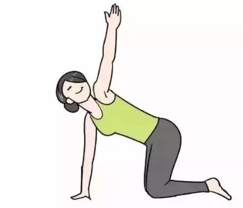 产后腰腹坠胀，4个瑜伽动作很有效！