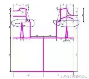 很多同学看不懂这种发型的修剪,从零开始学做裁剪图