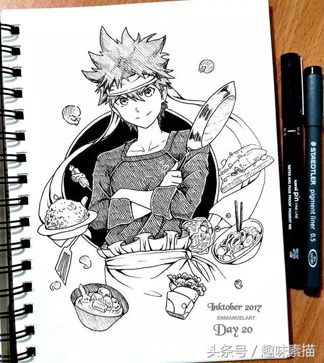 动漫人物手绘铅笔稿教程,动漫人物手绘铅笔稿