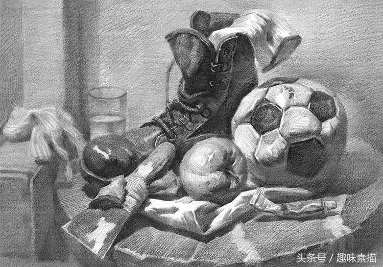 想画好素描头像先学会这三个方法,如何画好静物素描